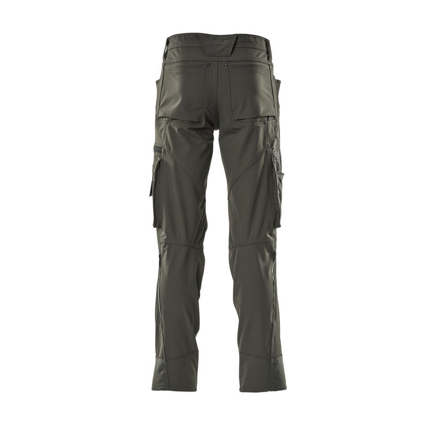 Dark Anthracite - Back - Mascot Mens Advanced Knee Pad Pockets Work Trousers