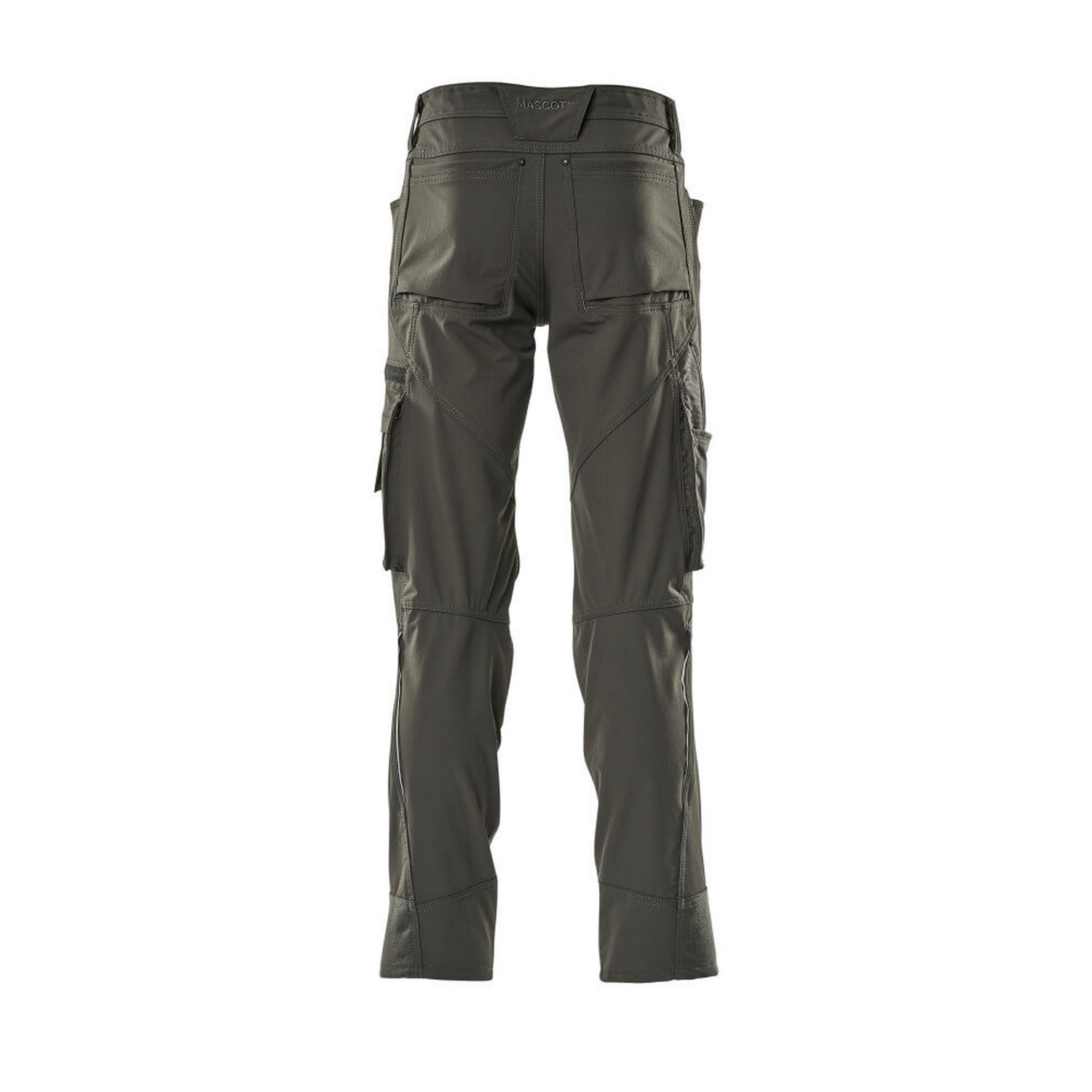 Dark Anthracite - Back - Mascot Mens Advanced Knee Pad Pockets Work Trousers