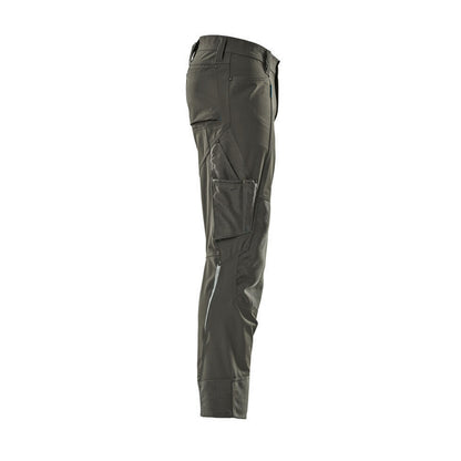 Dark Anthracite - Side - Mascot Mens Advanced Knee Pad Pockets Work Trousers