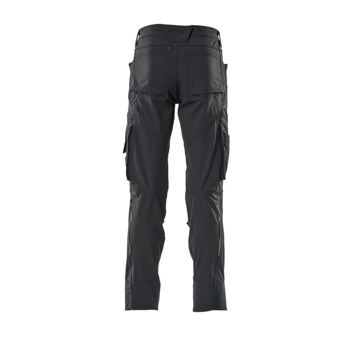 Dark Navy - Back - Mascot Mens Advanced Knee Pad Pockets Work Trousers