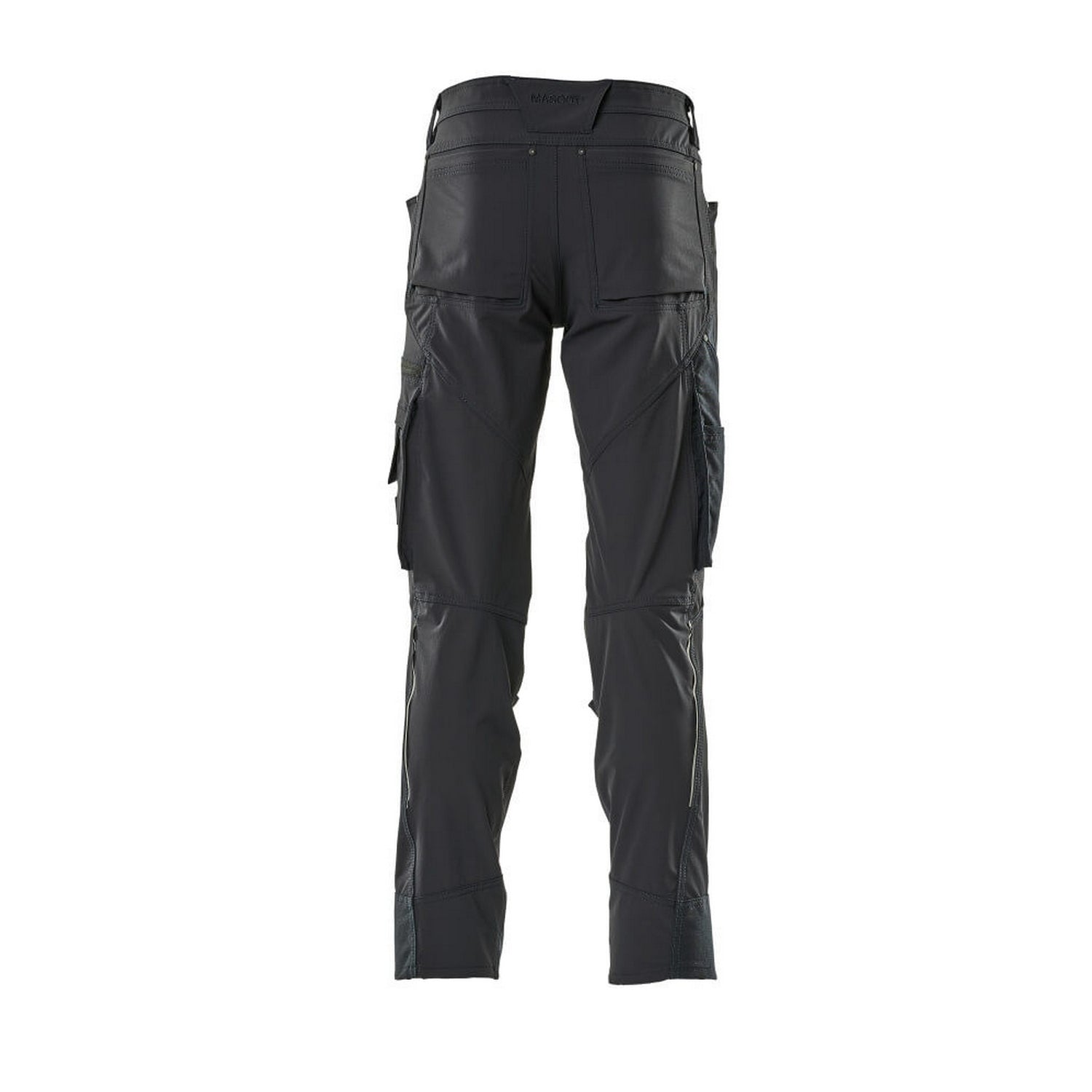 Dark Navy - Back - Mascot Mens Advanced Knee Pad Pockets Work Trousers