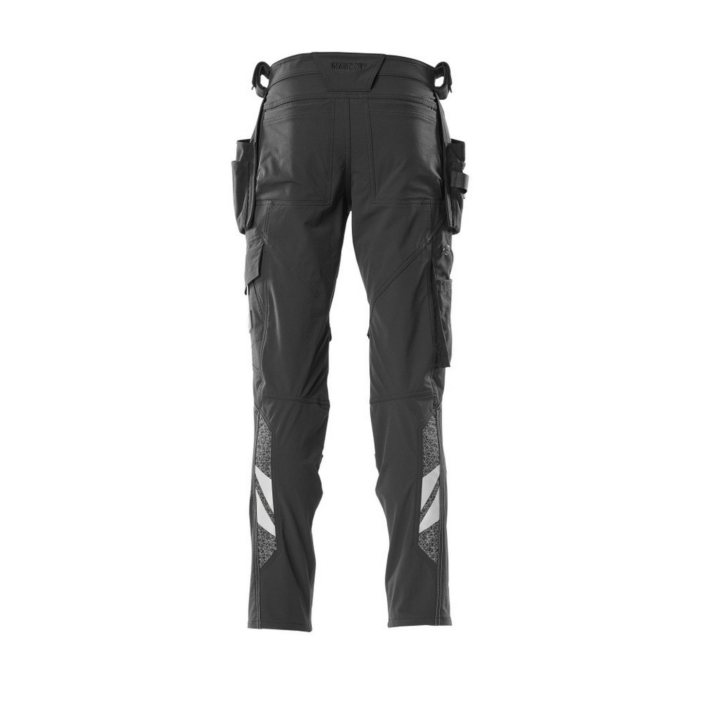 Black - Back - Mascot Mens Advanced Holster Pocket Work Trousers
