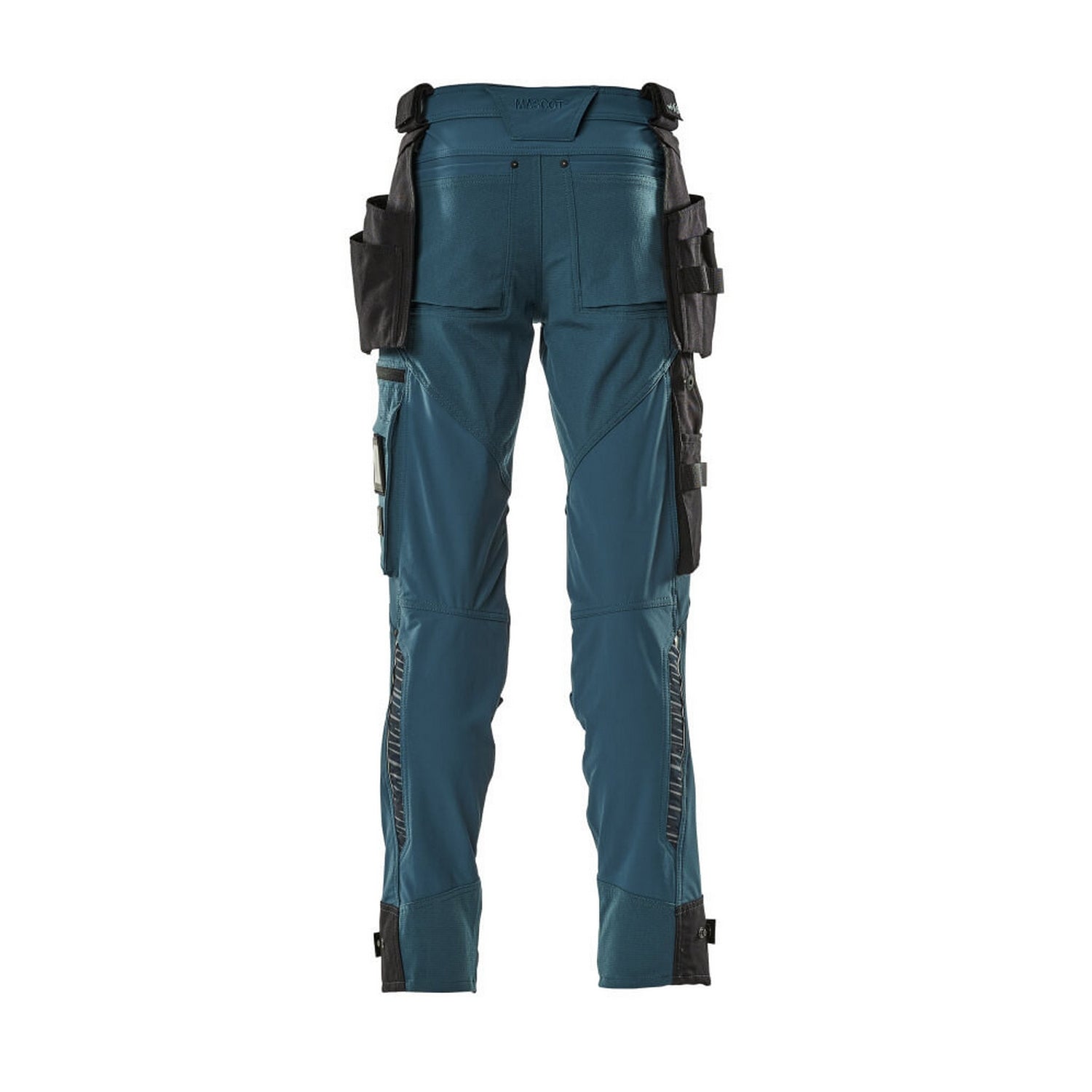 Dark Petroleum - Back - Mascot Mens Advanced Holster Pocket Work Trousers