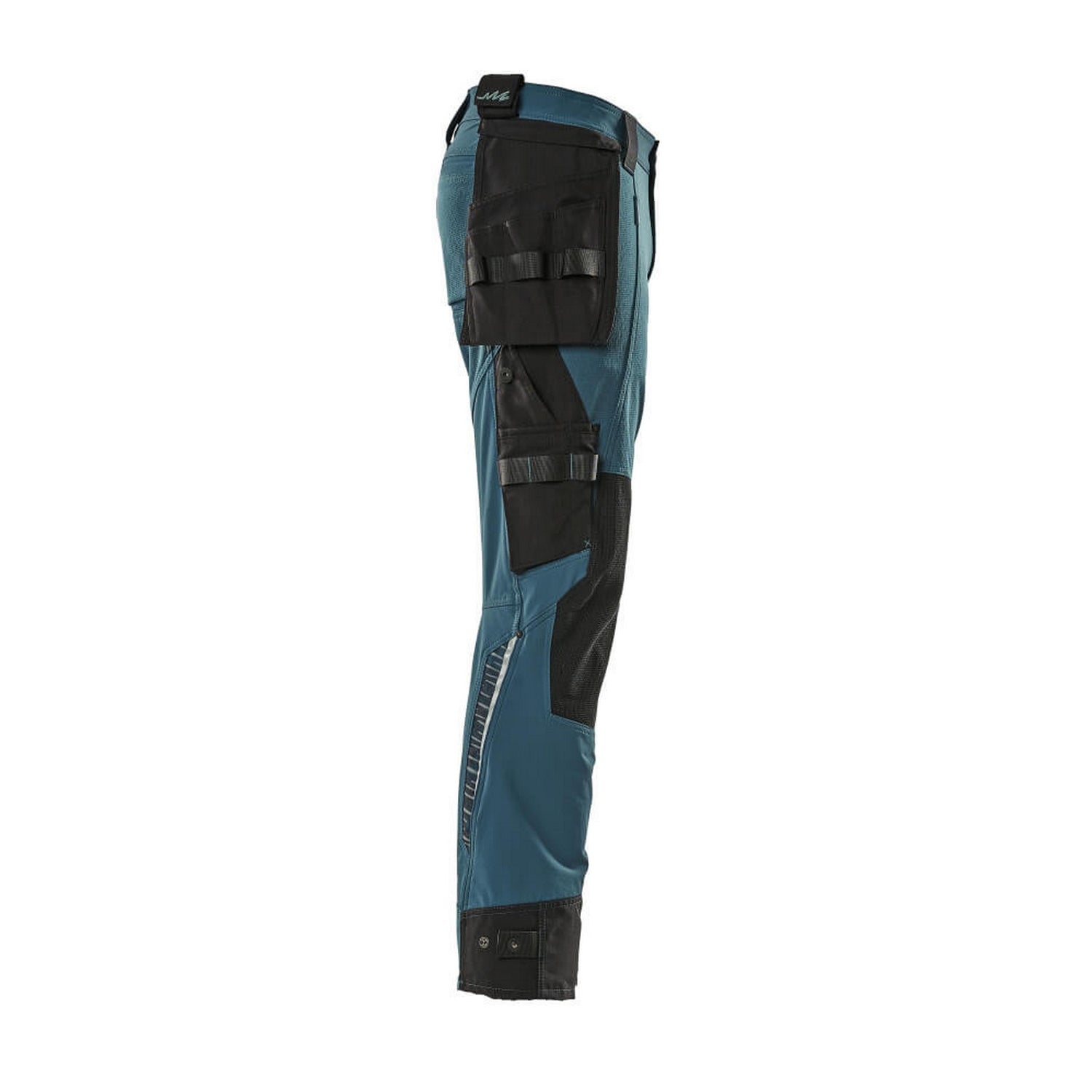 Dark Petroleum - Side - Mascot Mens Advanced Holster Pocket Work Trousers