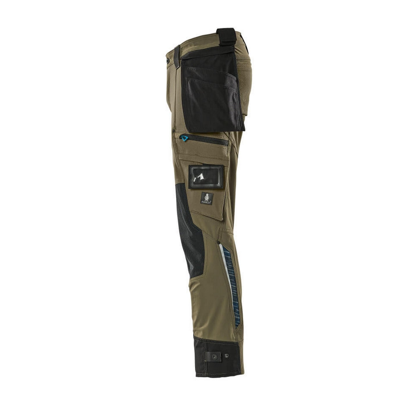 Moss Green - Lifestyle - Mascot Mens Advanced Holster Pocket Work Trousers