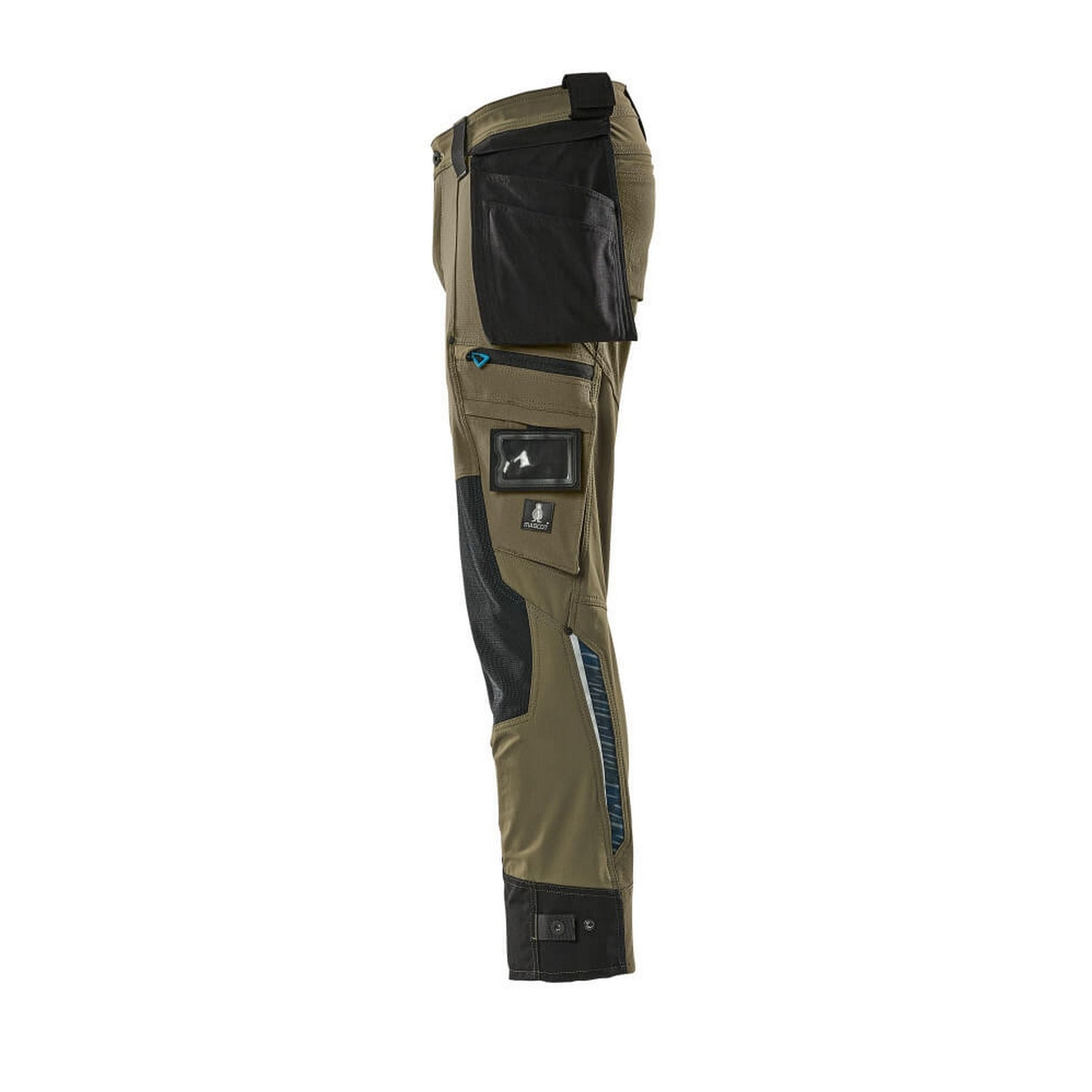 Moss Green - Lifestyle - Mascot Mens Advanced Holster Pocket Work Trousers