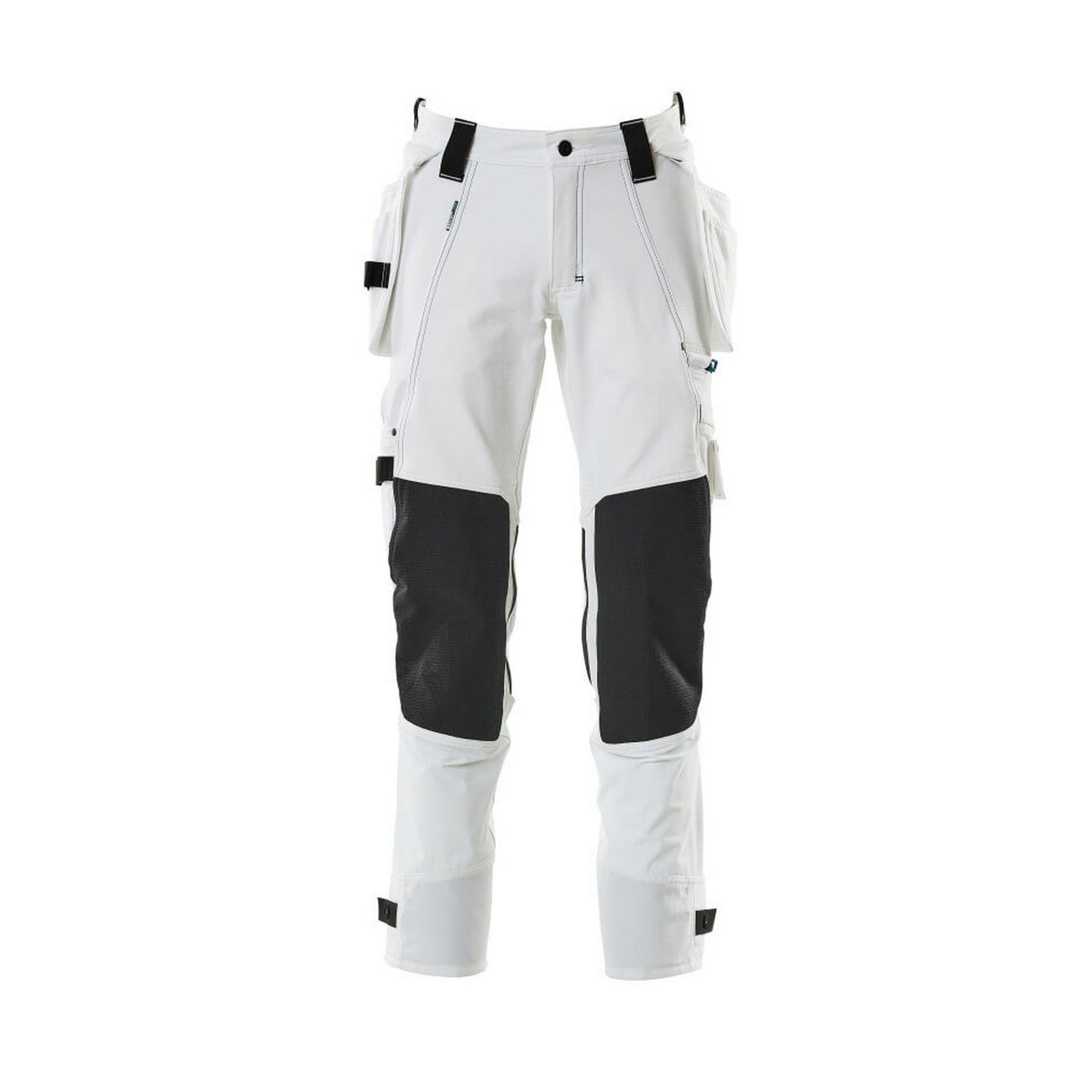 White - Front - Mascot Mens Advanced Holster Pocket Work Trousers