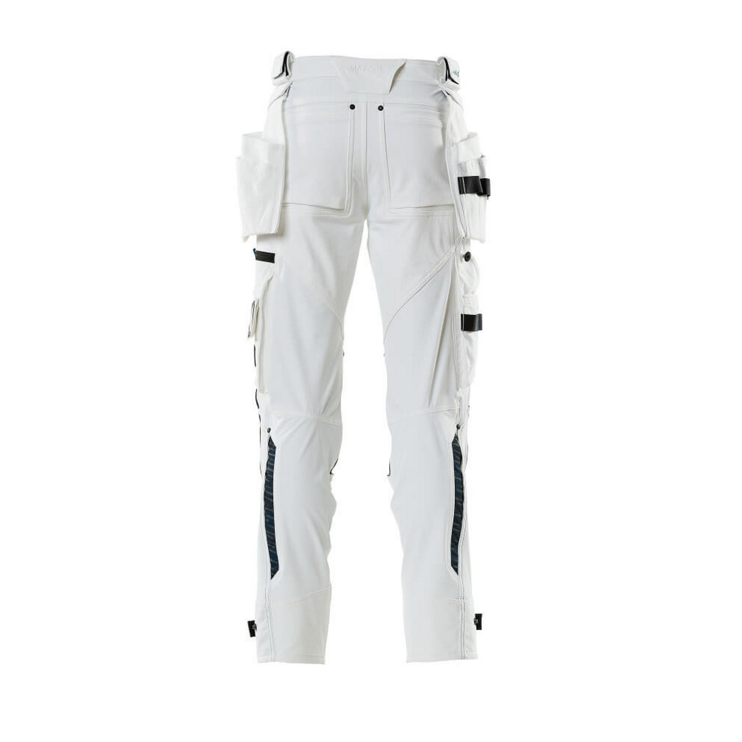 White - Back - Mascot Mens Advanced Holster Pocket Work Trousers