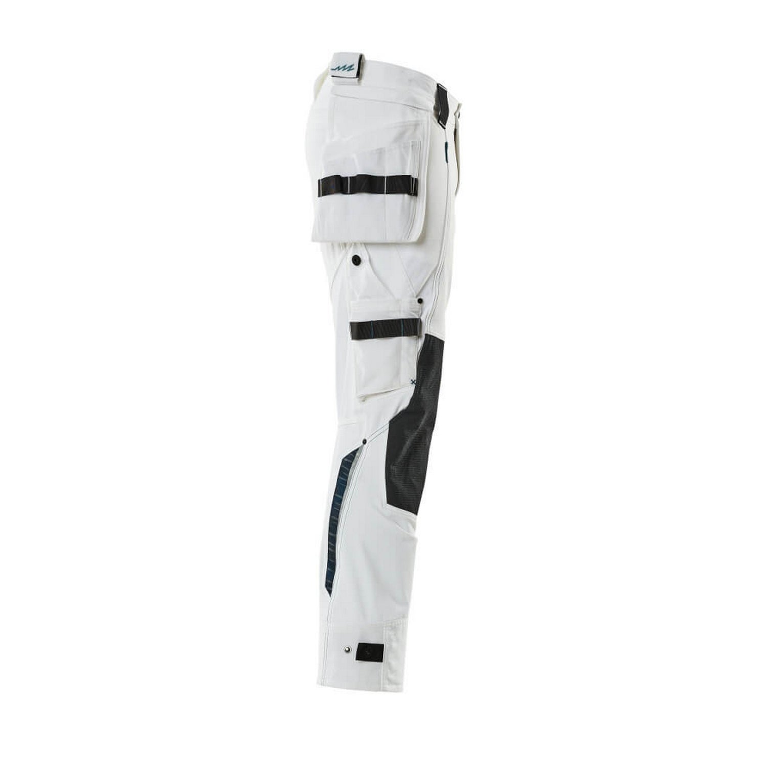 White - Side - Mascot Mens Advanced Holster Pocket Work Trousers