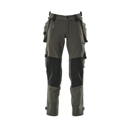 Dark Anthracite - Front - Mascot Mens Advanced Holster Pocket Work Trousers