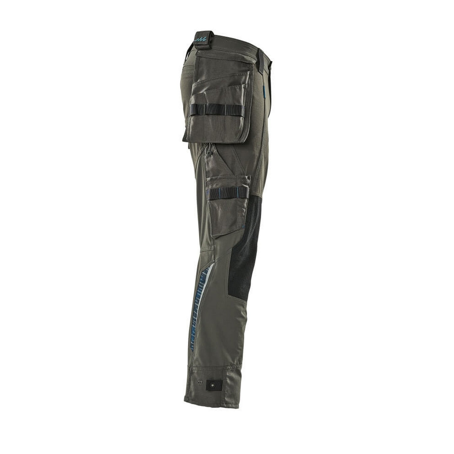 Dark Anthracite - Side - Mascot Mens Advanced Holster Pocket Work Trousers