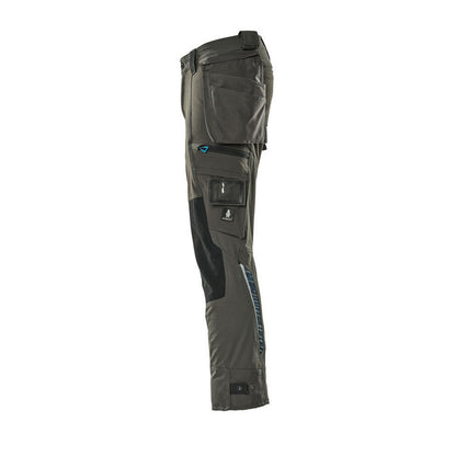 Dark Anthracite - Lifestyle - Mascot Mens Advanced Holster Pocket Work Trousers