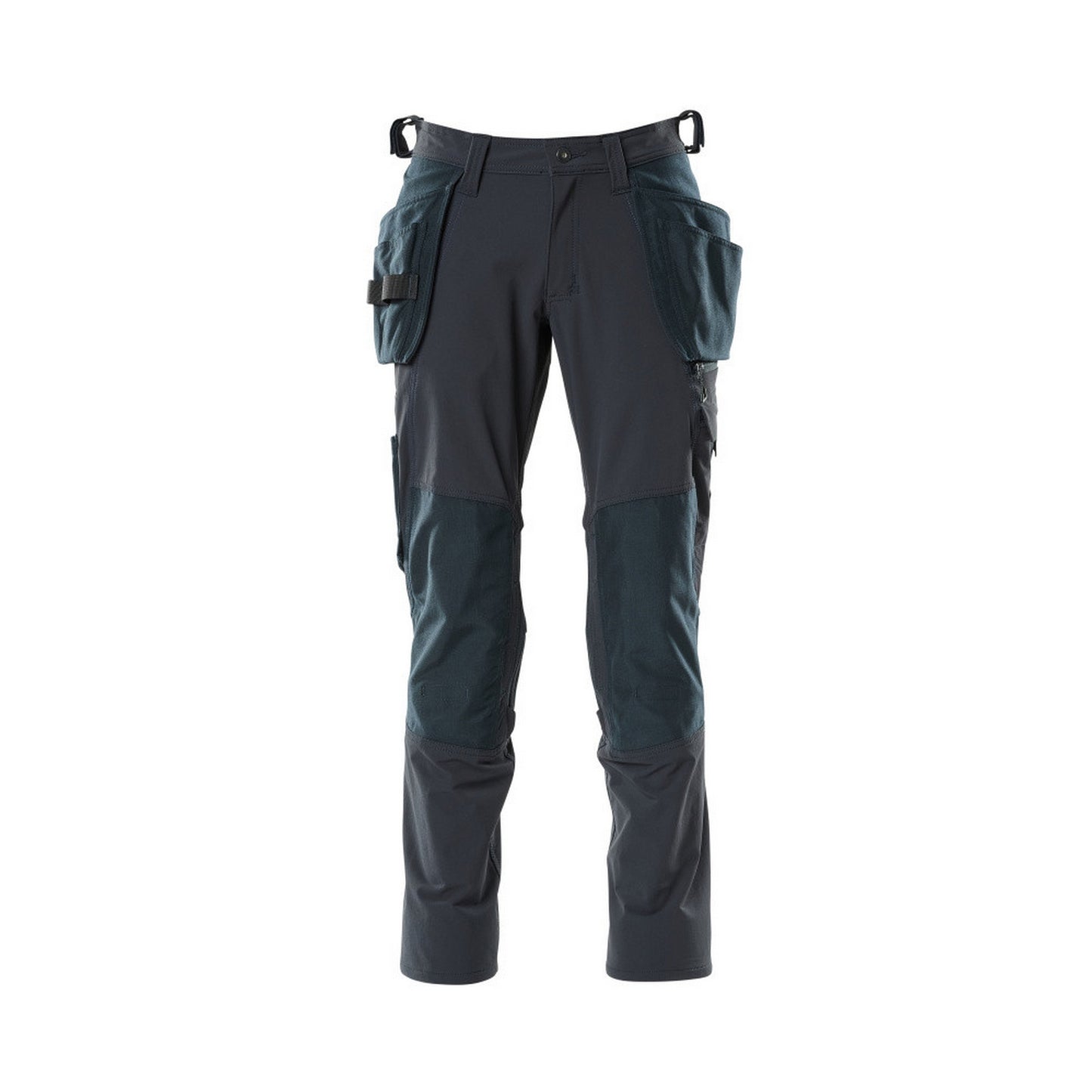 Dark Navy - Front - Mascot Mens Advanced Holster Pocket Work Trousers