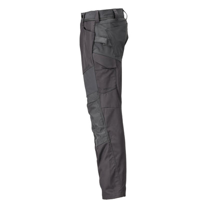 Stone Grey - Lifestyle - Mascot Mens Customised Colour Block Knee Pad Pockets Work Trousers