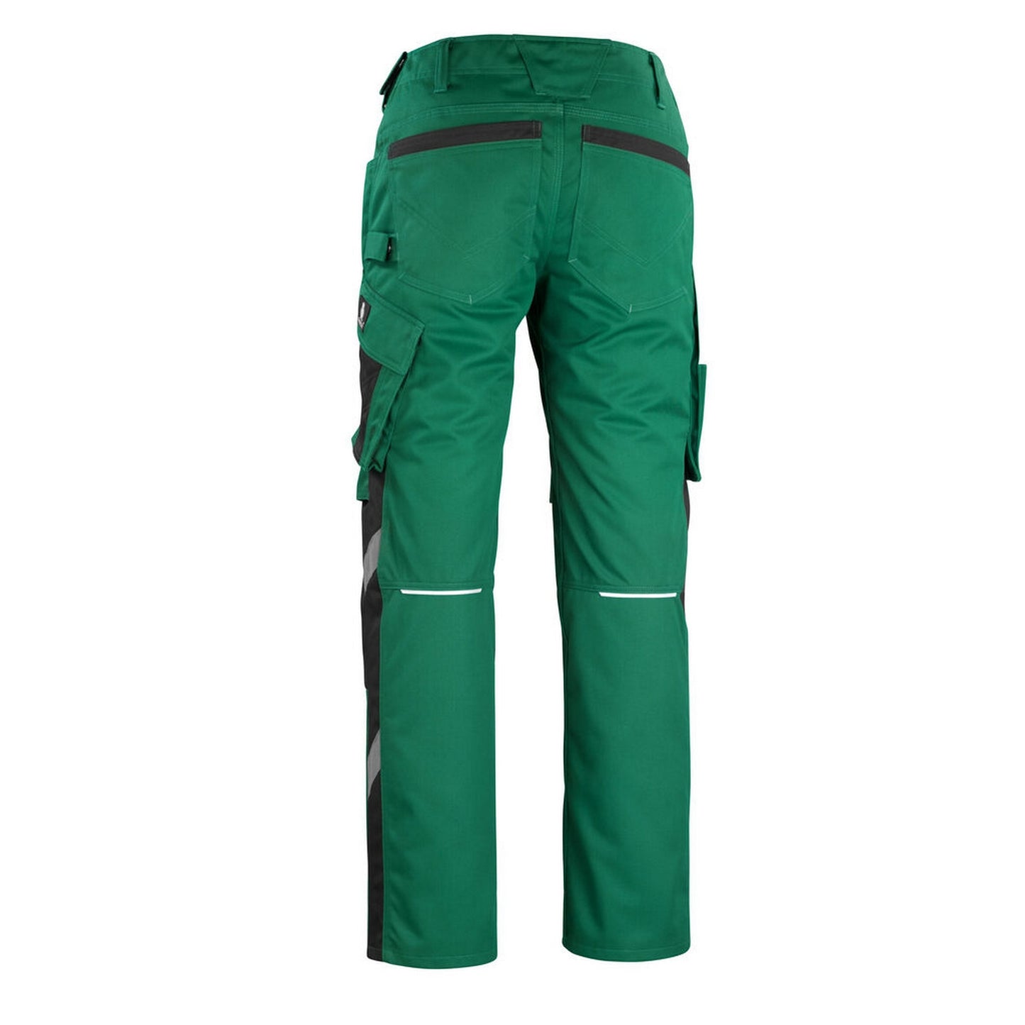 Green-Black - Back - Mascot Mens Unique Erlangen Work Trousers