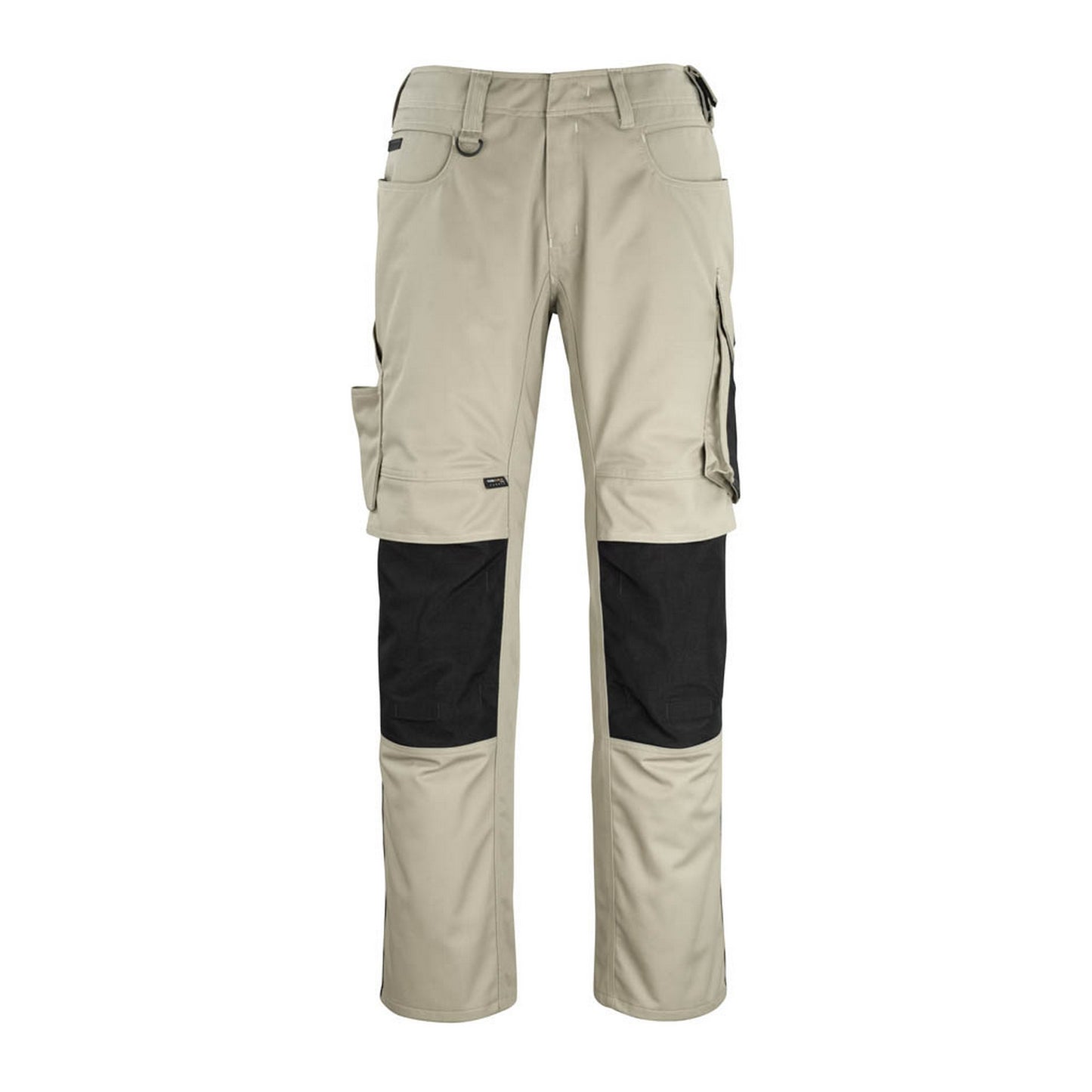 Light Khaki-Black - Front - Mascot Mens Unique Erlangen Work Trousers