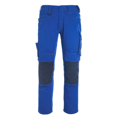 Royal Blue-Dark Navy - Front - Mascot Mens Unique Erlangen Work Trousers