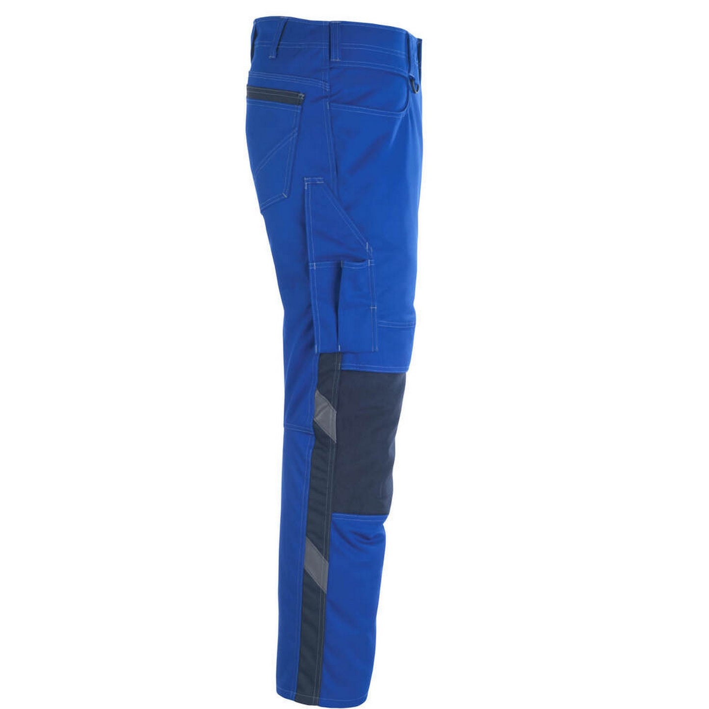 Royal Blue-Dark Navy - Side - Mascot Mens Unique Erlangen Work Trousers