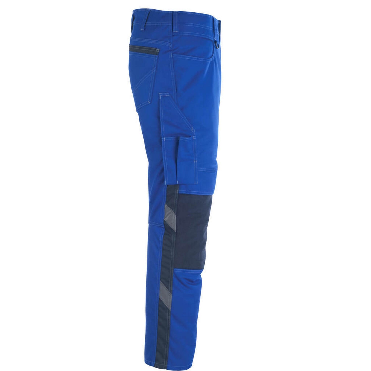 Royal Blue-Dark Navy - Side - Mascot Mens Unique Erlangen Work Trousers
