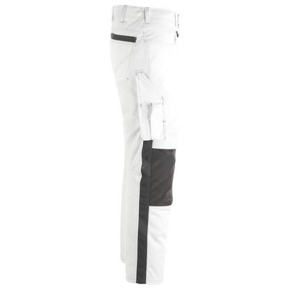 White-Dark Anthracite - Side - Mascot Mens Unique Erlangen Work Trousers