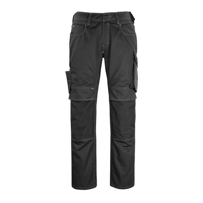 Black-Dark Anthracite - Front - Mascot Mens Unique Erlangen Work Trousers
