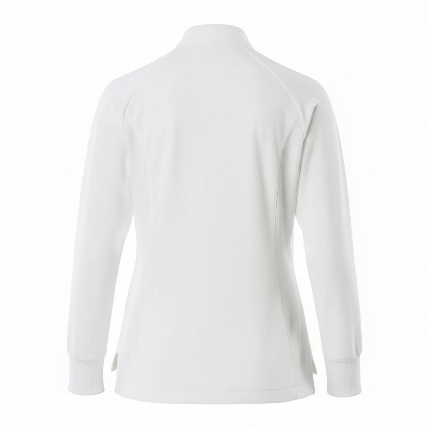 White - Back - Mascot Womens-Ladies Smock Food & Care Short Apron