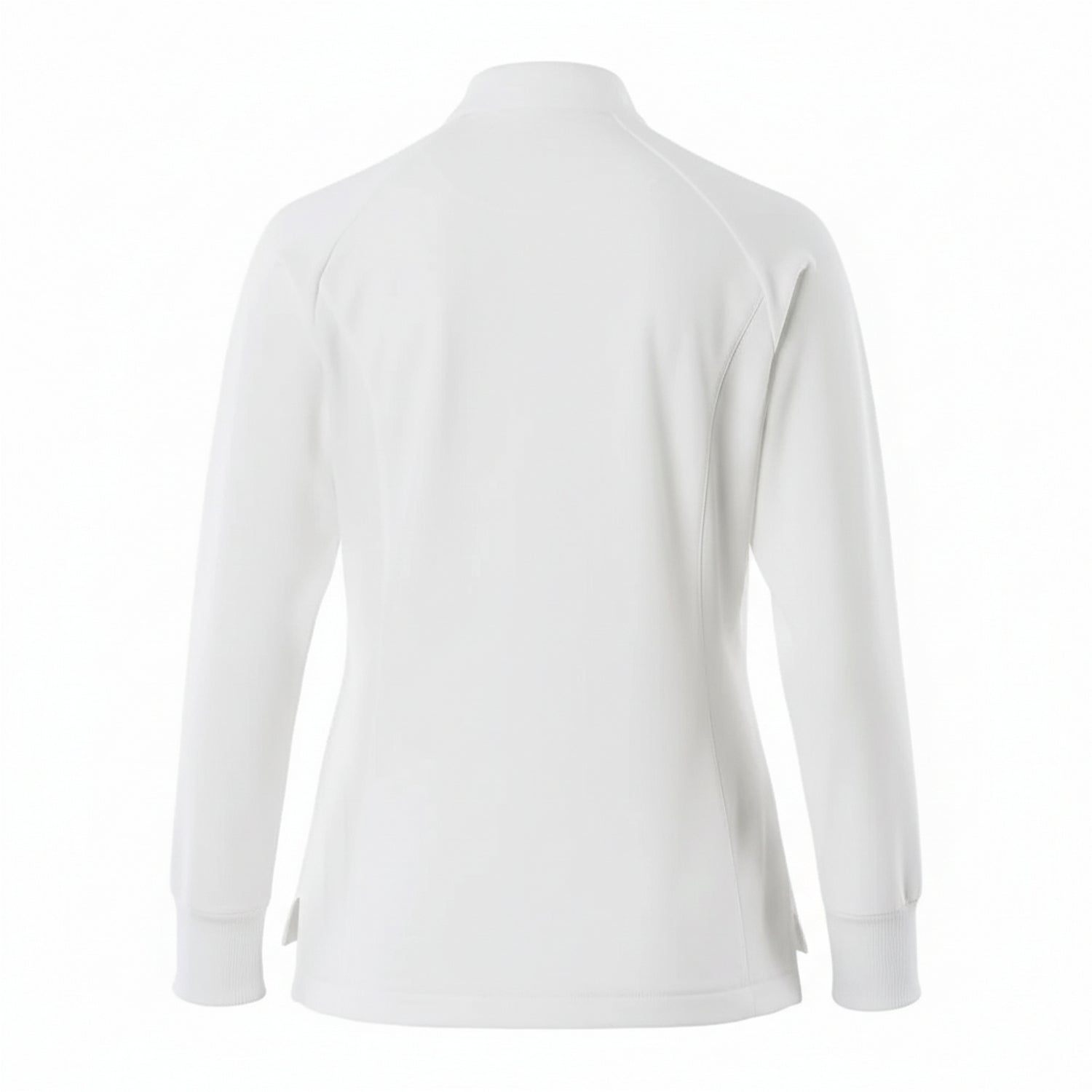 White - Back - Mascot Womens-Ladies Smock Food & Care Short Apron