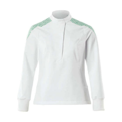 White-Grass Green - Front - Mascot Womens-Ladies Smock Food & Care Short Apron