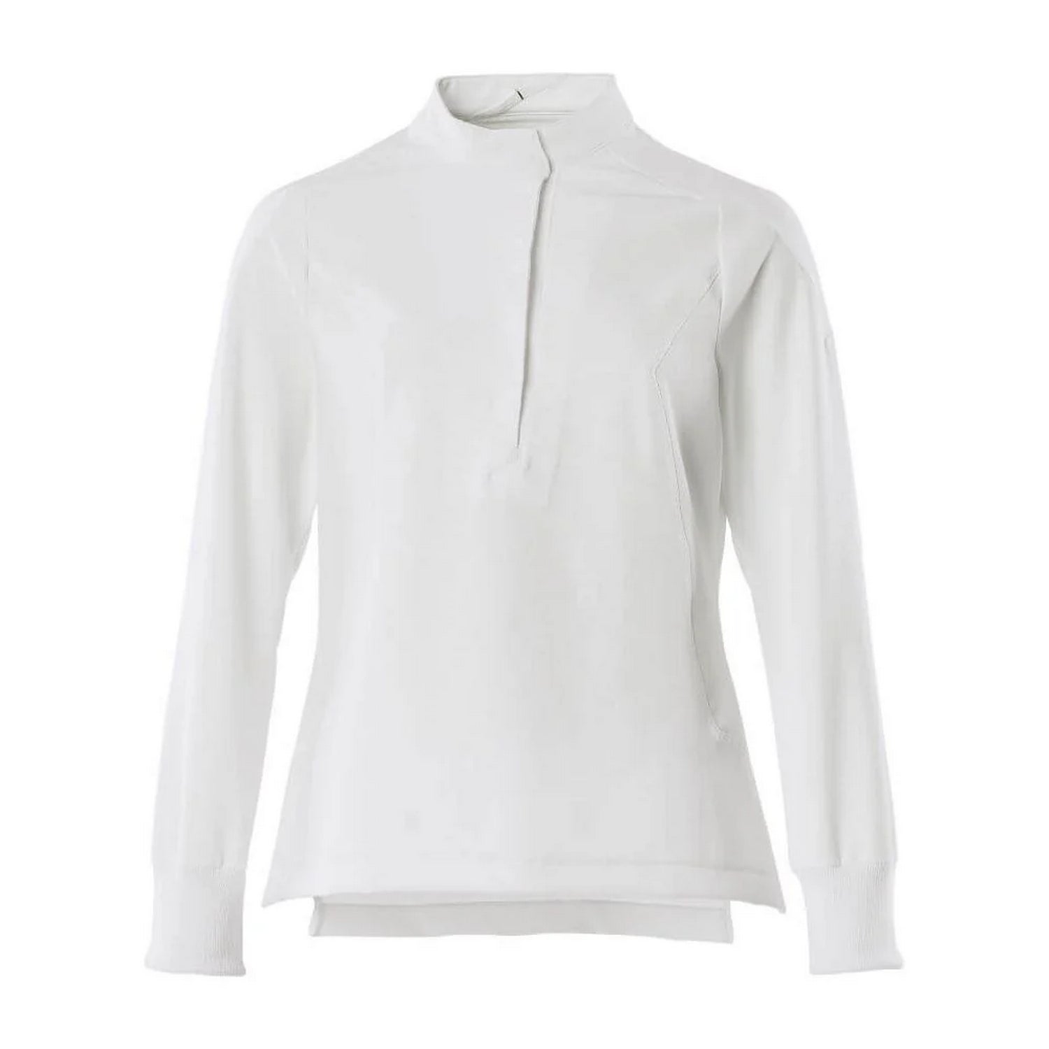 White - Front - Mascot Womens-Ladies Smock Food & Care Short Apron