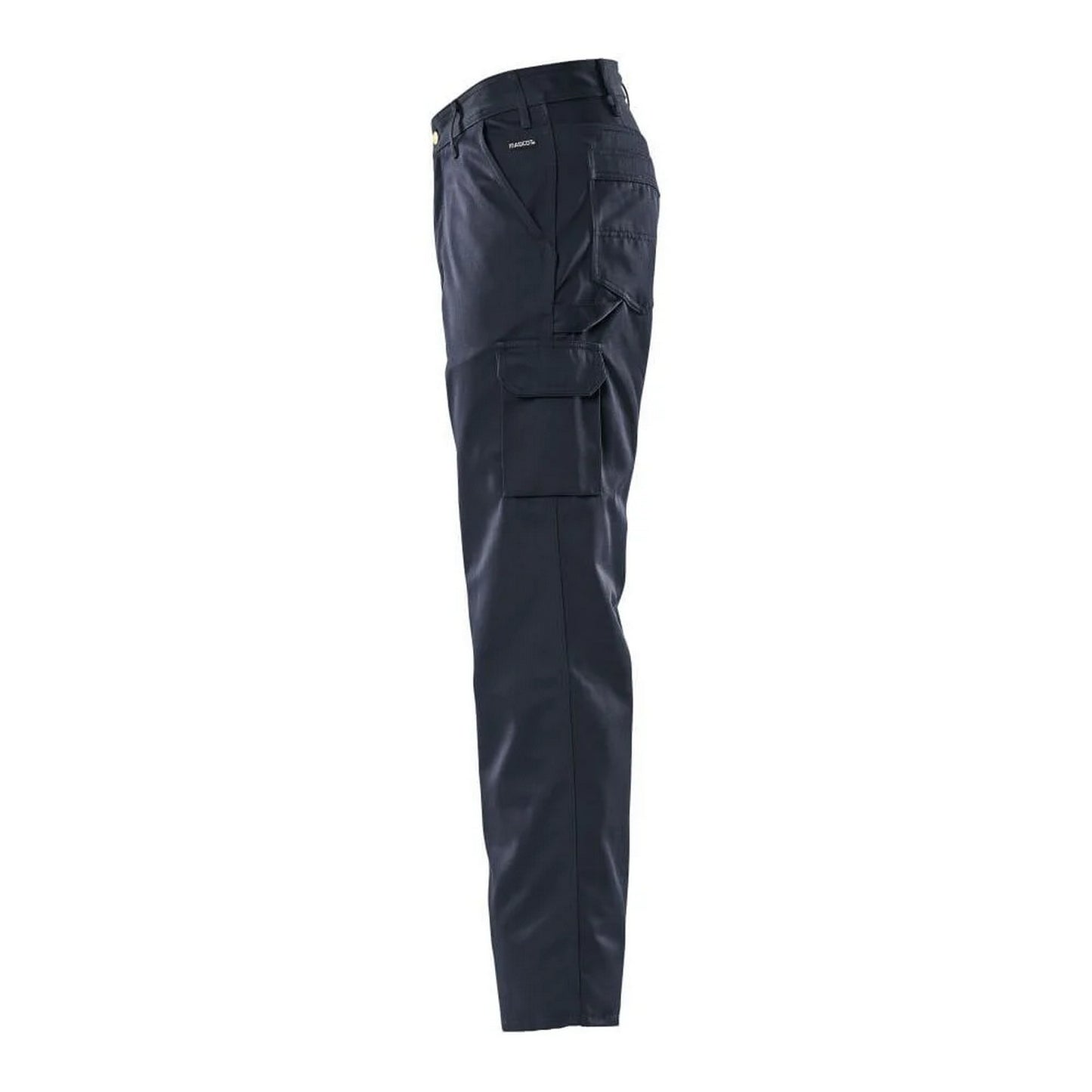 Navy - Side - Mascot Mens Grafton Originals Work Trousers