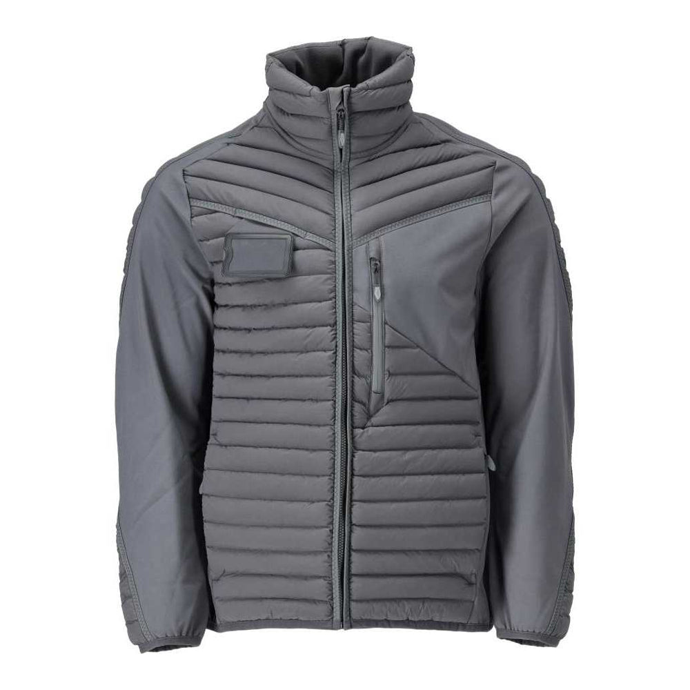 Stone Grey - Front - Mascot Mens Customized Jacket