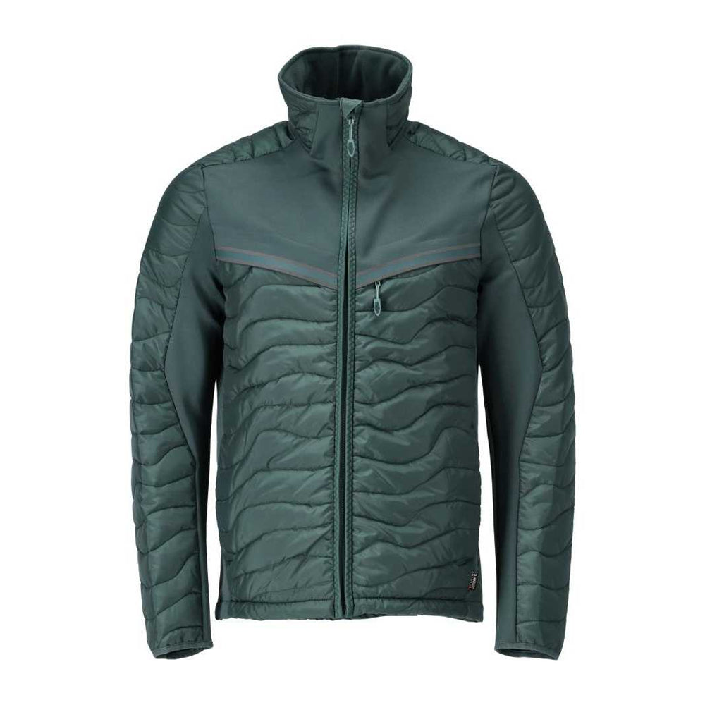 Forest Green - Front - Mascot Mens Customized Thermal Jacket