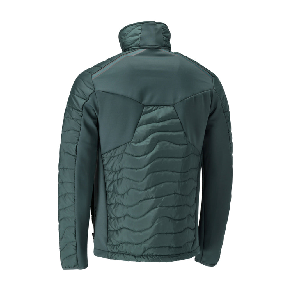 Forest Green - Back - Mascot Mens Customized Thermal Jacket