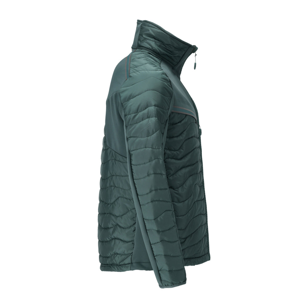 Forest Green - Side - Mascot Mens Customized Thermal Jacket