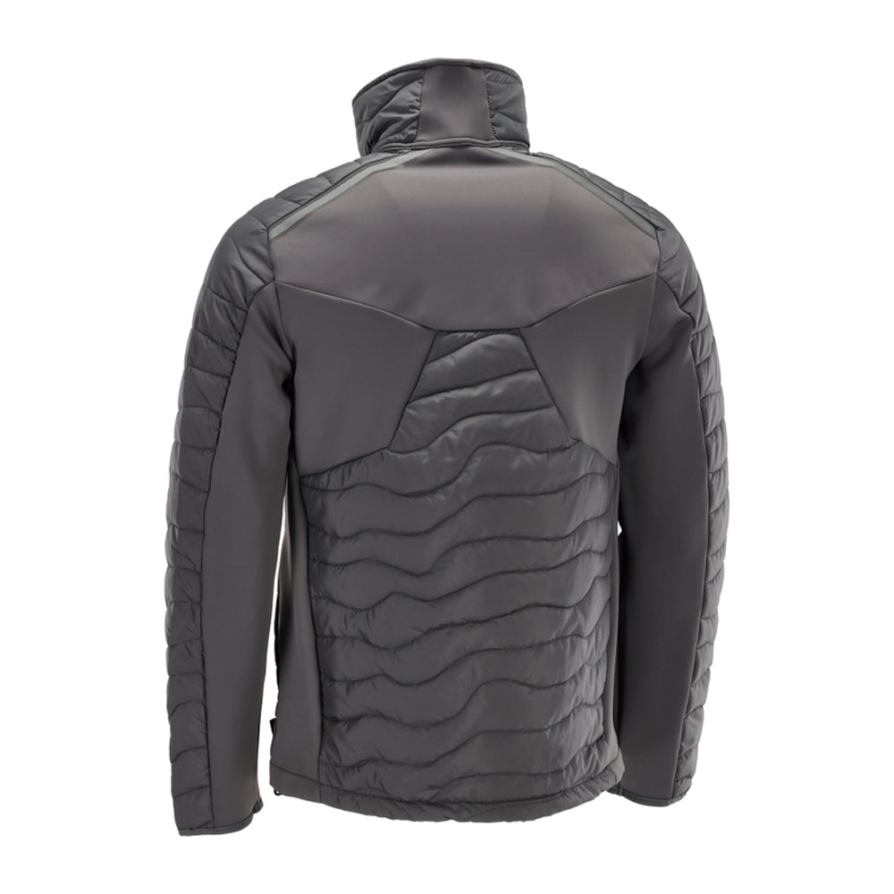 Stone Grey - Back - Mascot Mens Customized Thermal Jacket