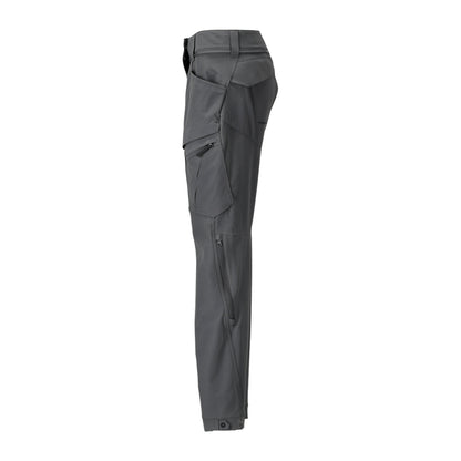 Stone Grey - Lifestyle - Mascot Womens-Ladies Customised 4 Way Stretch Fitted Work Trousers