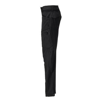 Black - Lifestyle - Mascot Womens-Ladies Customised 4 Way Stretch Fitted Work Trousers