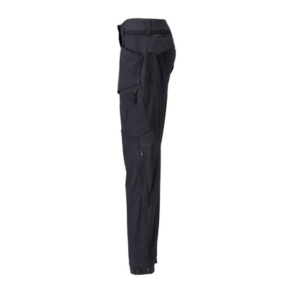 Dark Navy - Lifestyle - Mascot Womens-Ladies Customised 4 Way Stretch Fitted Work Trousers