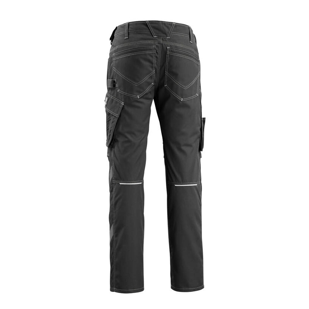 Black - Back - Mascot Mens Mannheim Unique Work Trousers