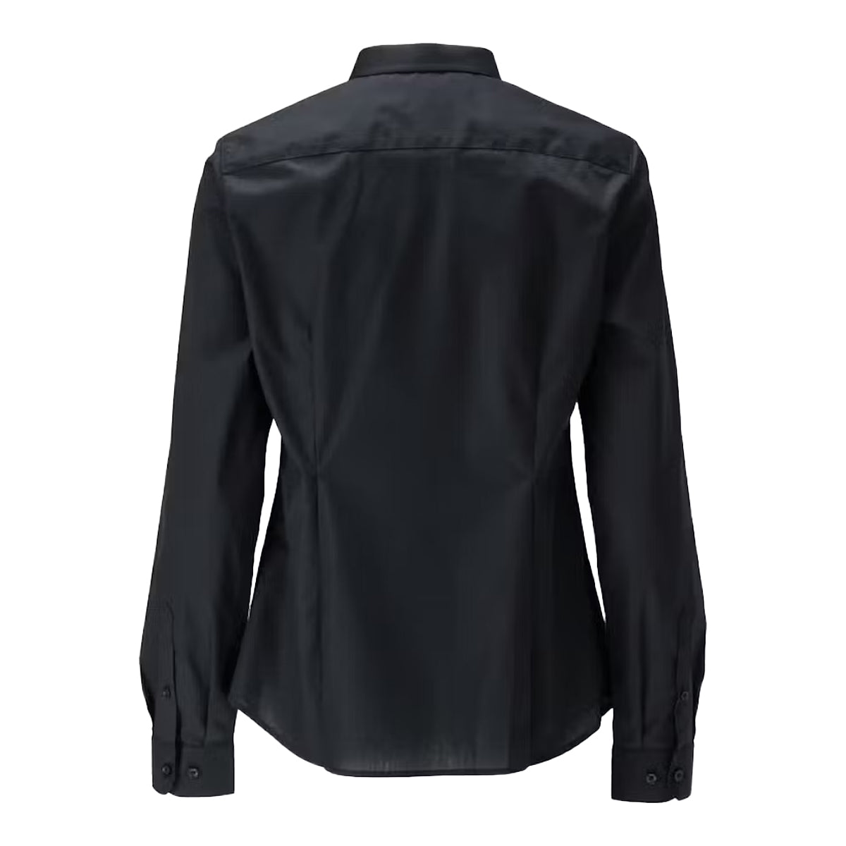 Deep Black - Back - Mascot Womens-Ladies Frontline Poplin Shirt