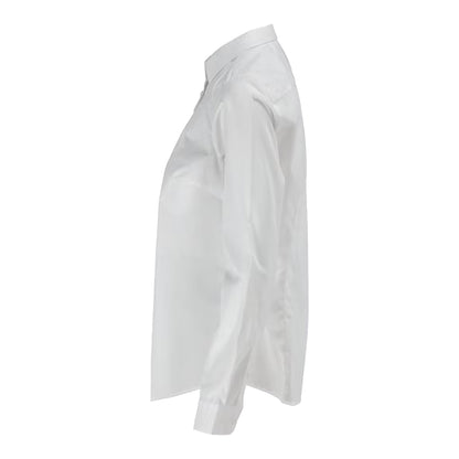 White - Side - Mascot Womens-Ladies Frontline Poplin Shirt