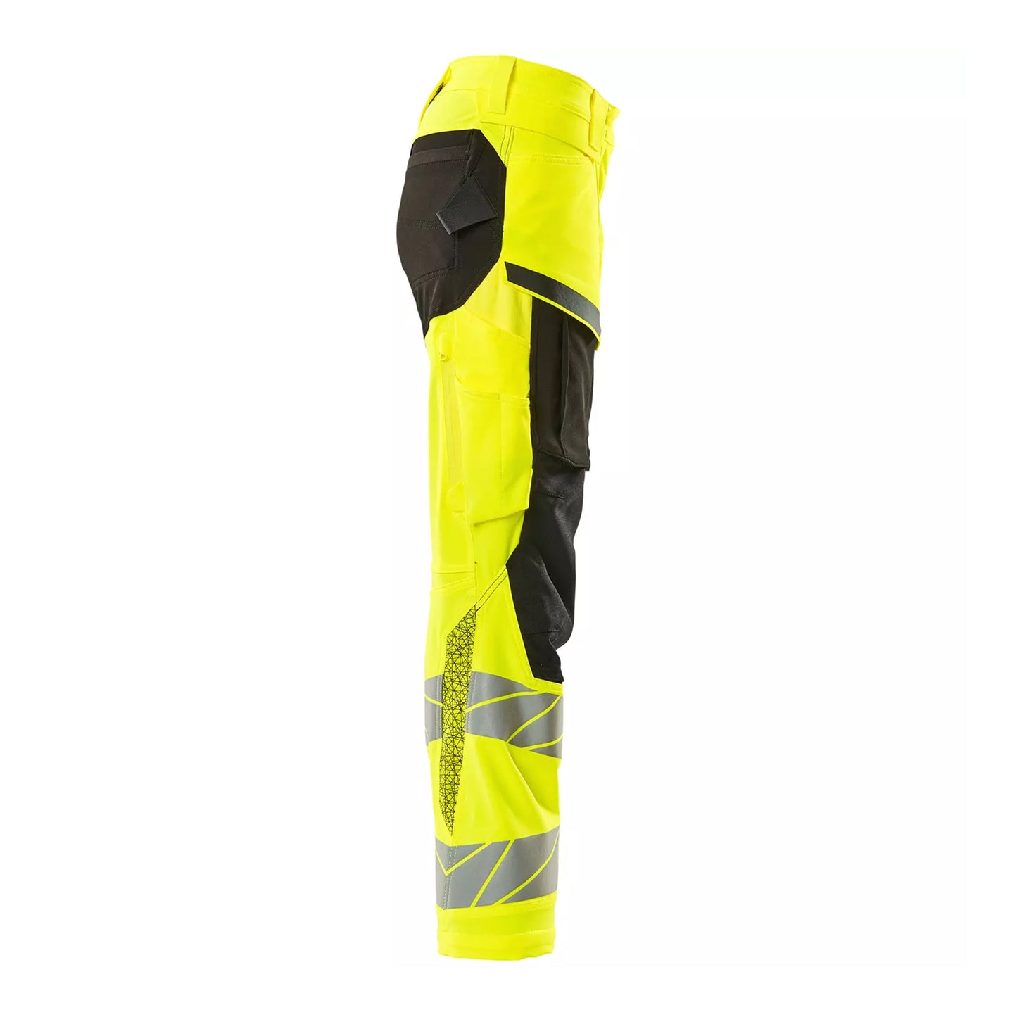 Yellow-Black - Lifestyle - Mascot Womens-Ladies Accelerate Safe Hi-Vis Work Trousers