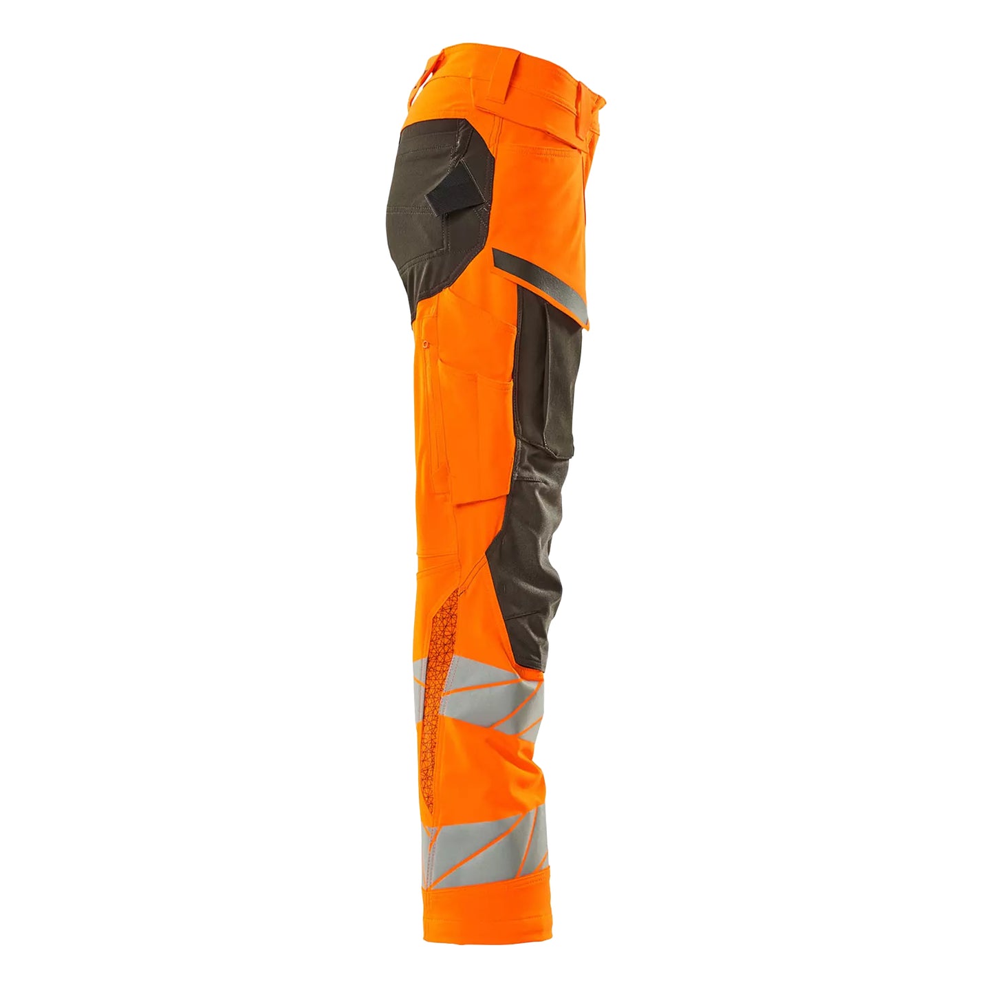 Orange-Dark Anthracite - Lifestyle - Mascot Womens-Ladies Accelerate Safe Hi-Vis Work Trousers