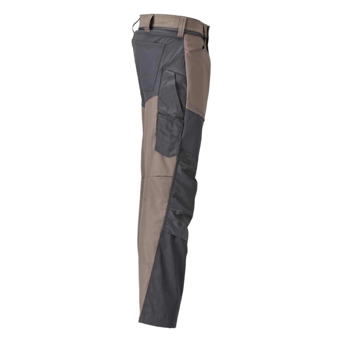 Dark Sand-Stone Grey - Lifestyle - Mascot Mens Customised Knee Pad Pockets Work Trousers