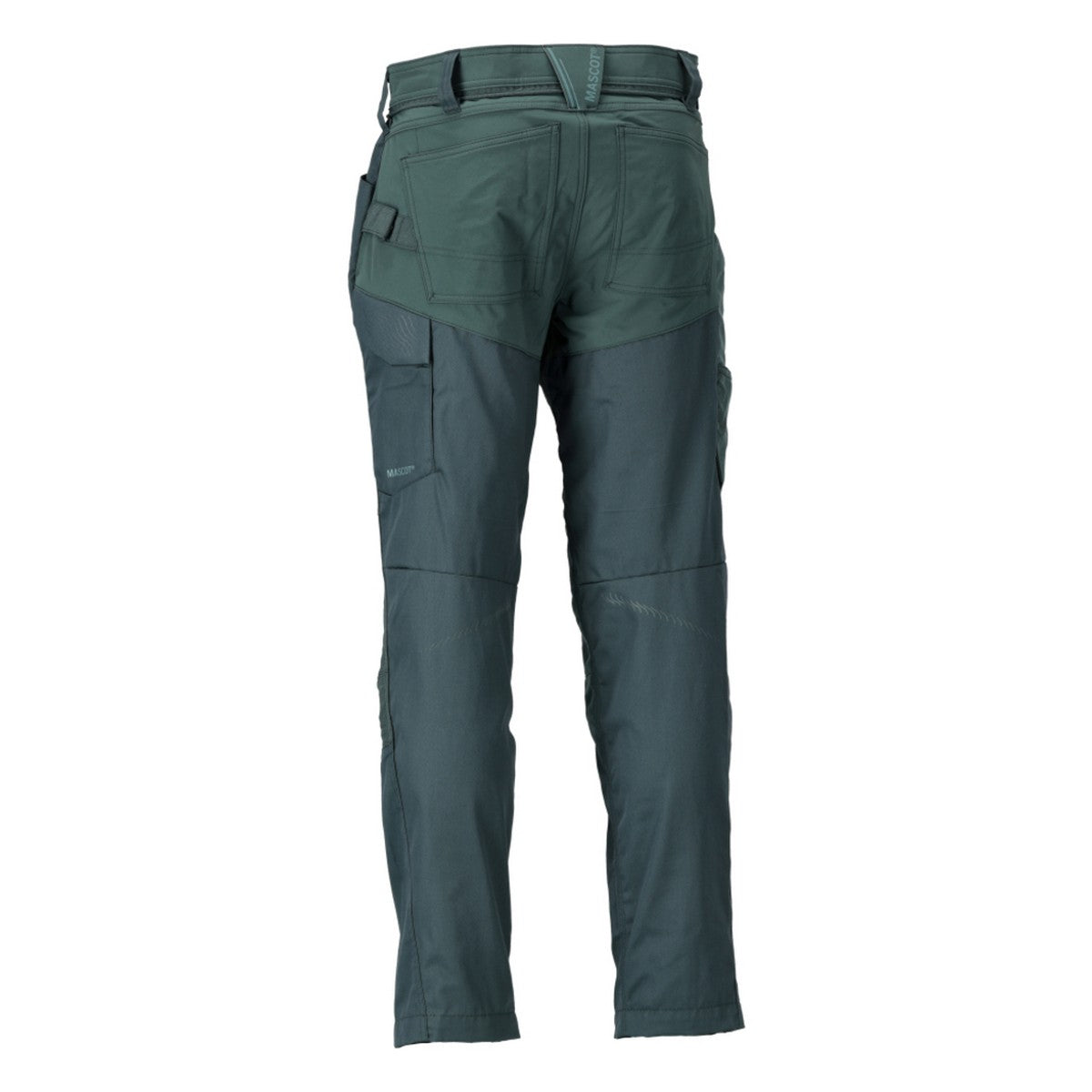 Forest Green - Back - Mascot Mens Customised Knee Pad Pockets Work Trousers
