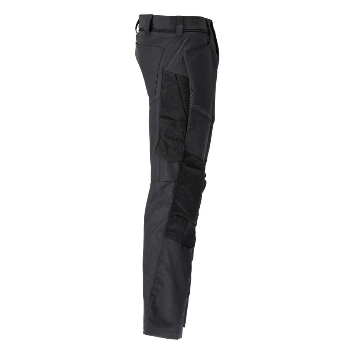 Black - Lifestyle - Mascot Mens Customised Knee Pad Pockets Work Trousers