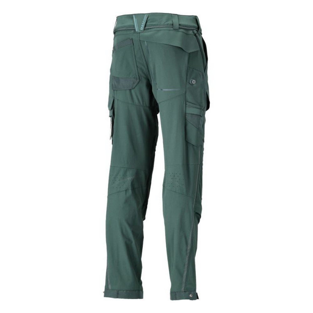 Forest Green - Lifestyle - Mascot Mens Customised Knee Pad Pockets Short Work Trousers