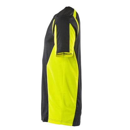 Black-Yellow - Lifestyle - Mascot Mens Accelerate Safe T-Shirt
