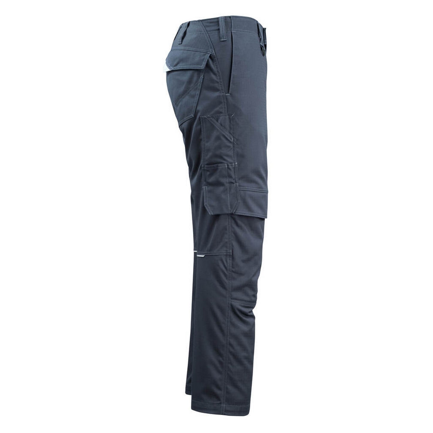 Dark Navy - Side - Mascot Mens Arosa Multisafe Knee Pad Pockets Work Trousers