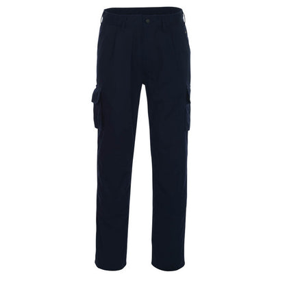 Navy - Front - Mascot Mens Pasadena Originals Knee Pad Pockets Work Trousers